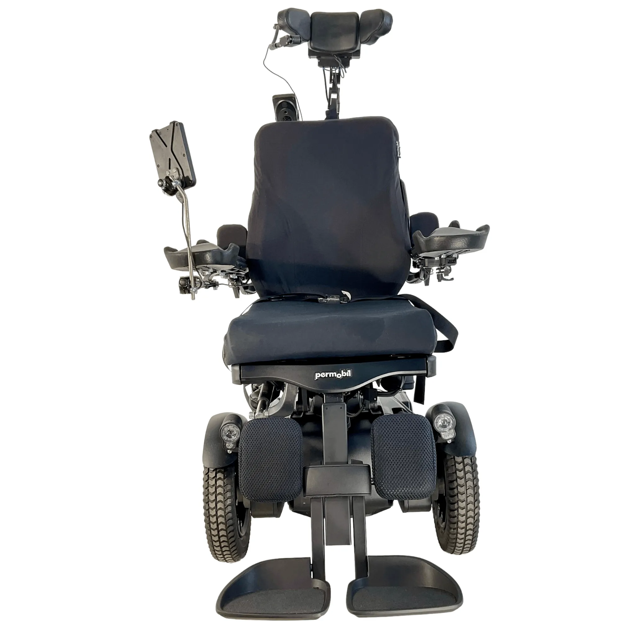 2021 Permobil F3 Power Chair w/Head Array | 17" x 20" Seat | Seat Elevate, Attendant Control