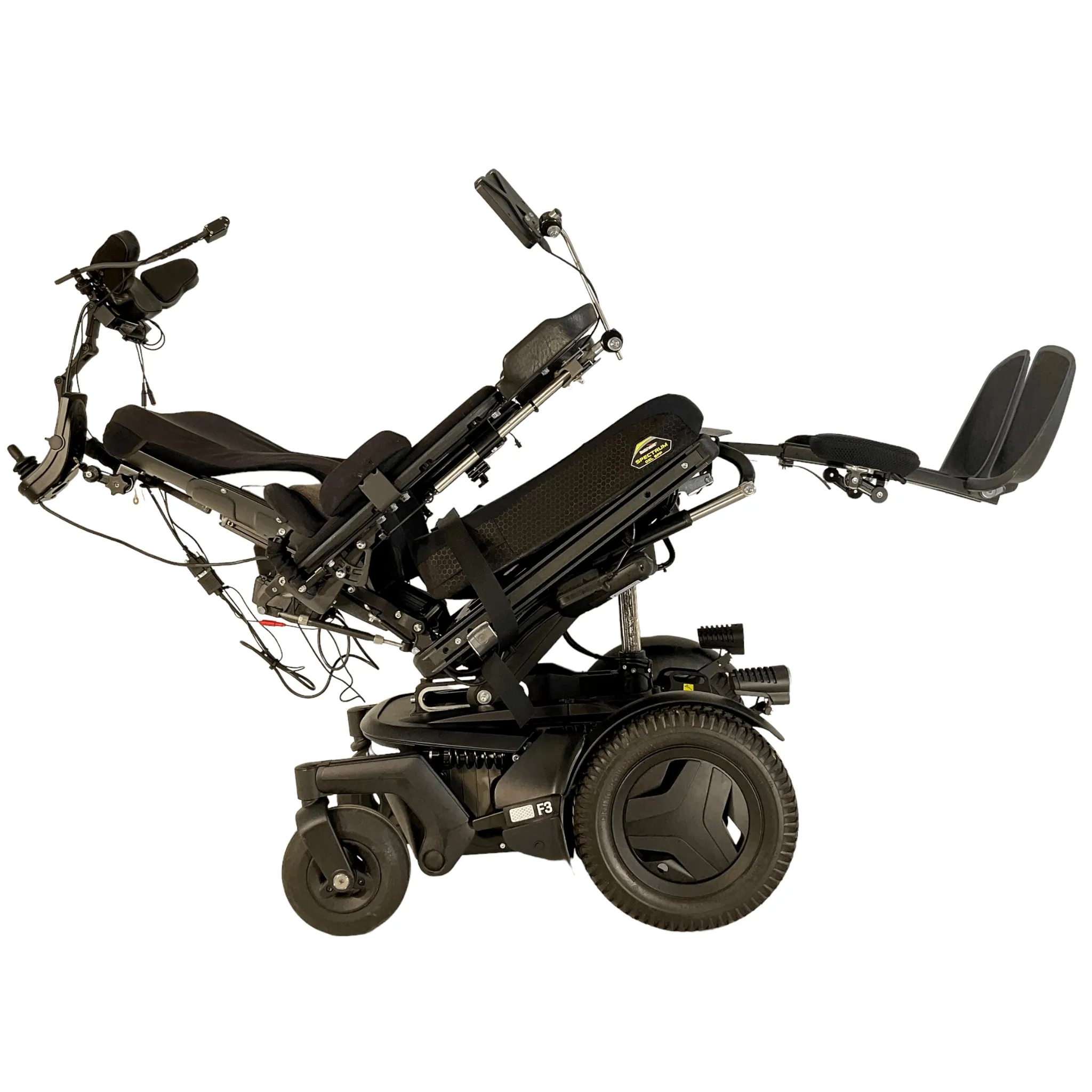 2021 Permobil F3 Power Chair w/Head Array | 17" x 20" Seat | Seat Elevate, Attendant Control