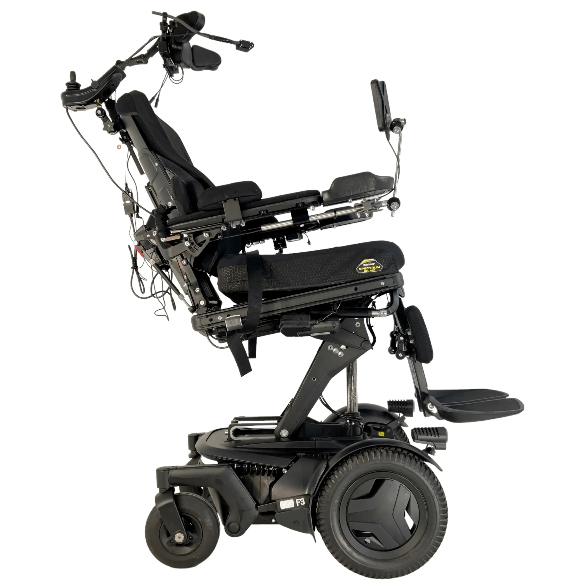 2021 Permobil F3 Power Chair w/Head Array | 17" x 20" Seat | Seat Elevate, Attendant Control