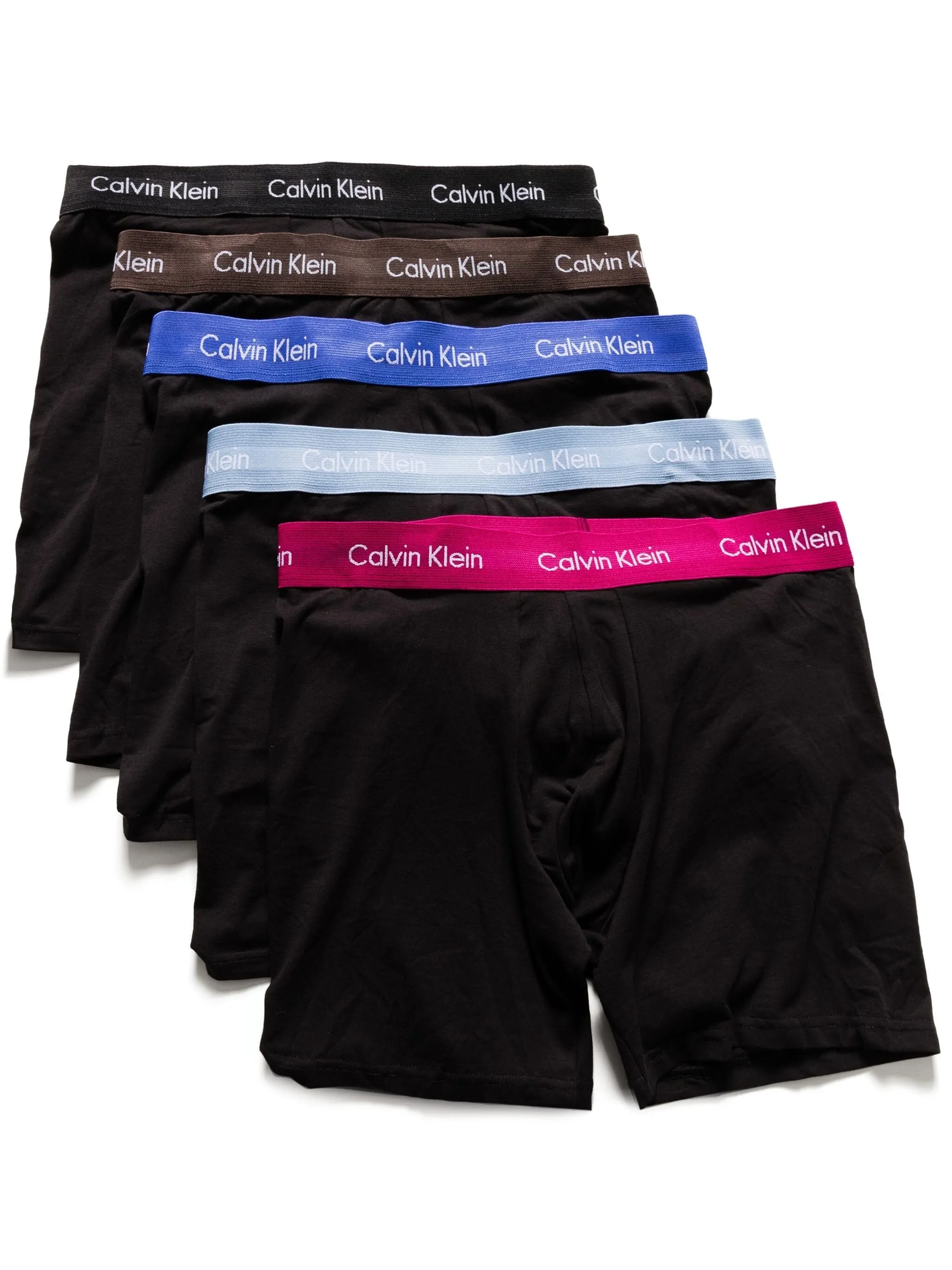 5 PACK COTTON-STRETCH BOXER BRIEFS