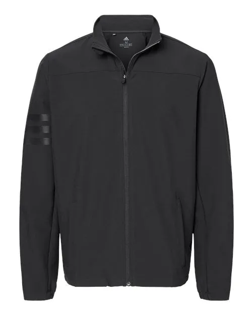 Adidas Men's 3-Stripes Full-Zip Jacket