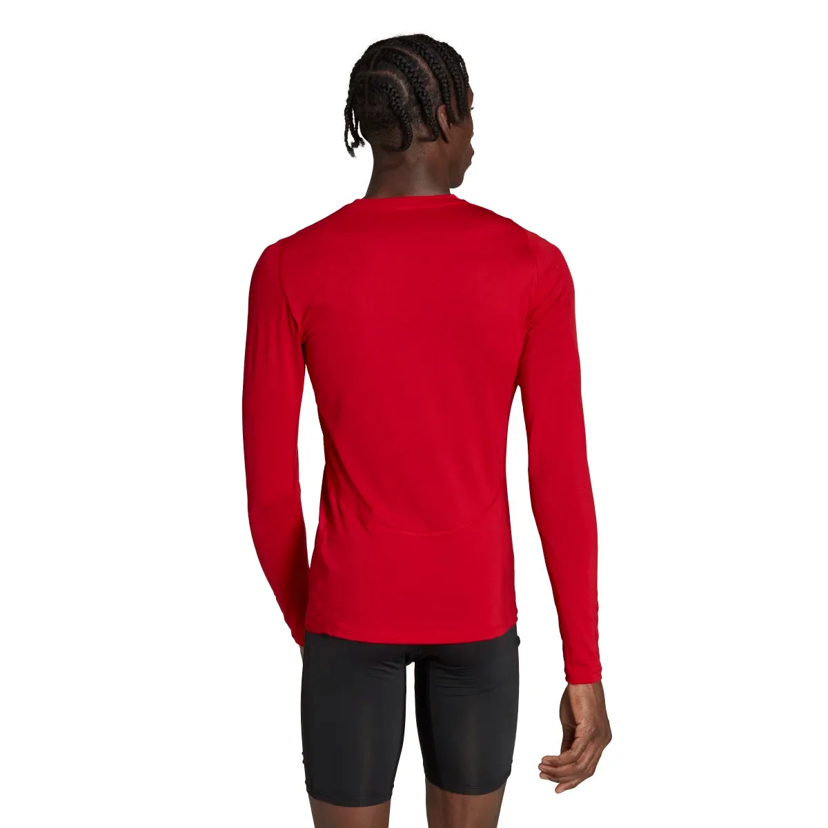 adidas Men's Techfit Aeroready Long-Sleeve Training Tee (Tall)