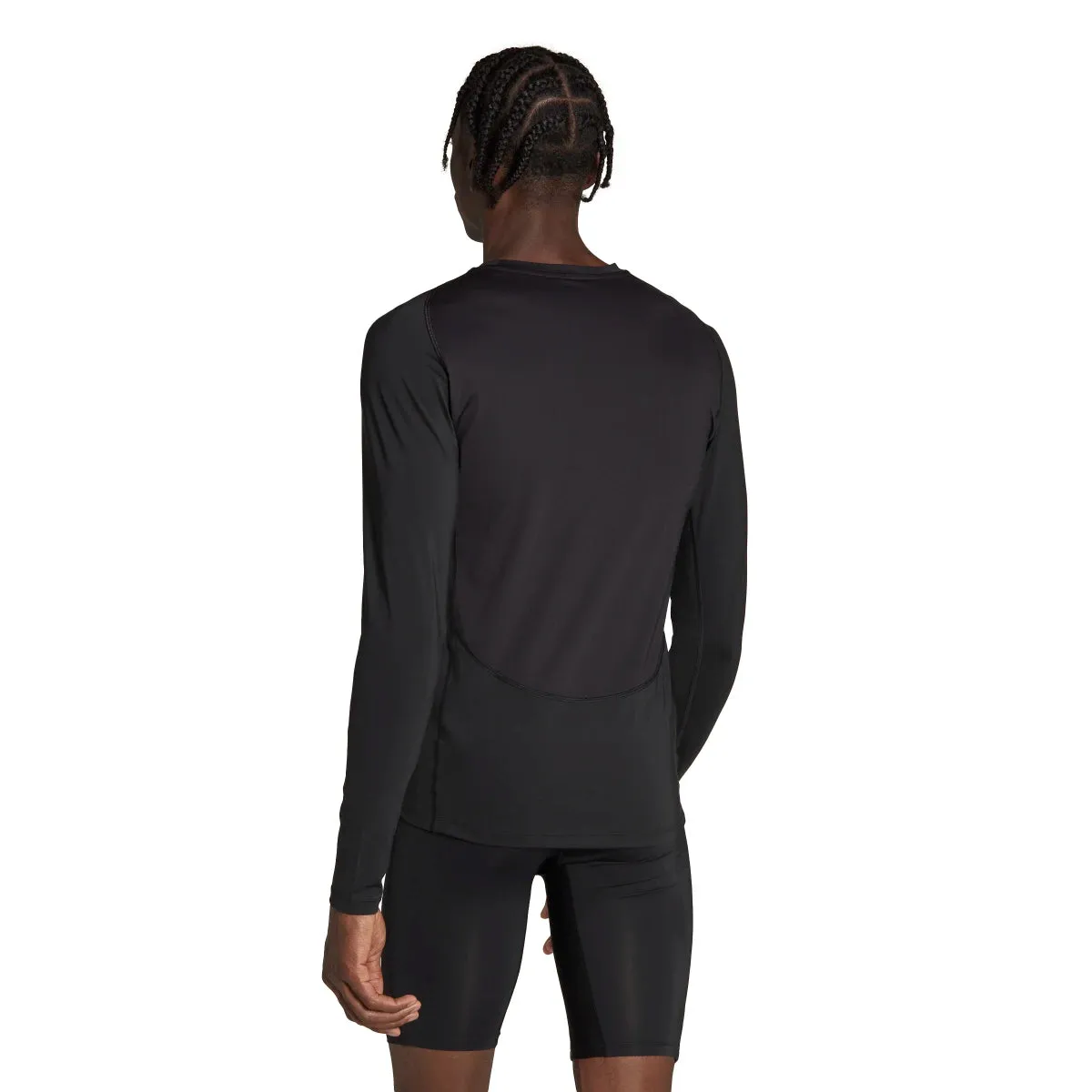 adidas Men's Techfit Aeroready Long-Sleeve Training Tee (Tall)