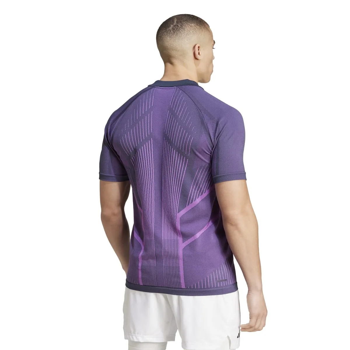 adidas Men's Tennis Pro Seamless AEROREADY FreeLift Polo