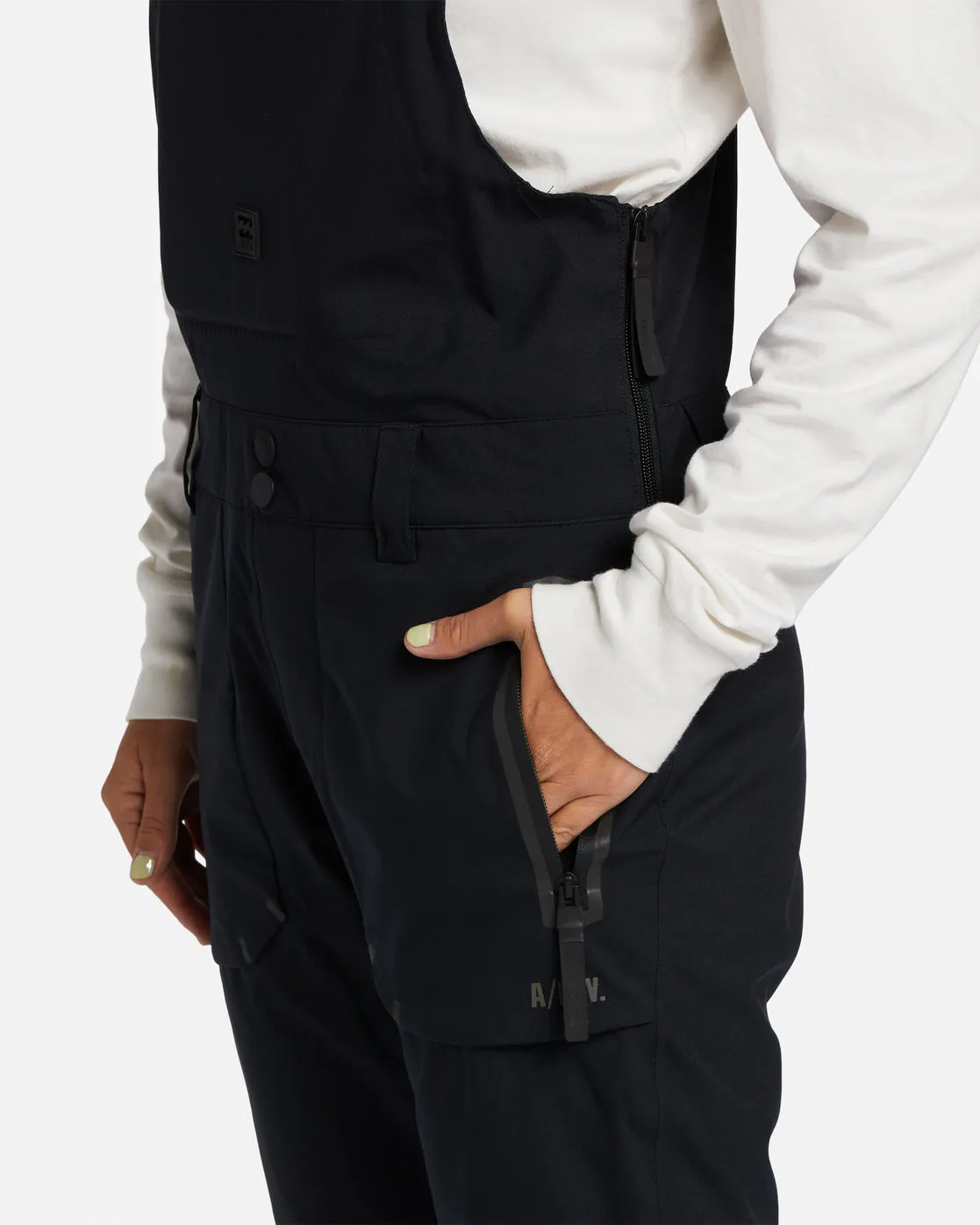 A/Div Drifter Stx 45K Shell Bib Snow Pants - Black