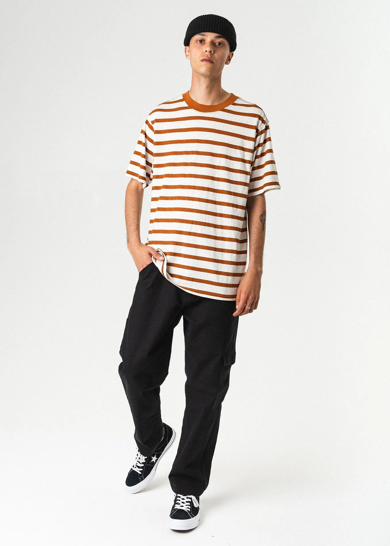 Afends Mens Diggers - Hemp Retro Fit Tee