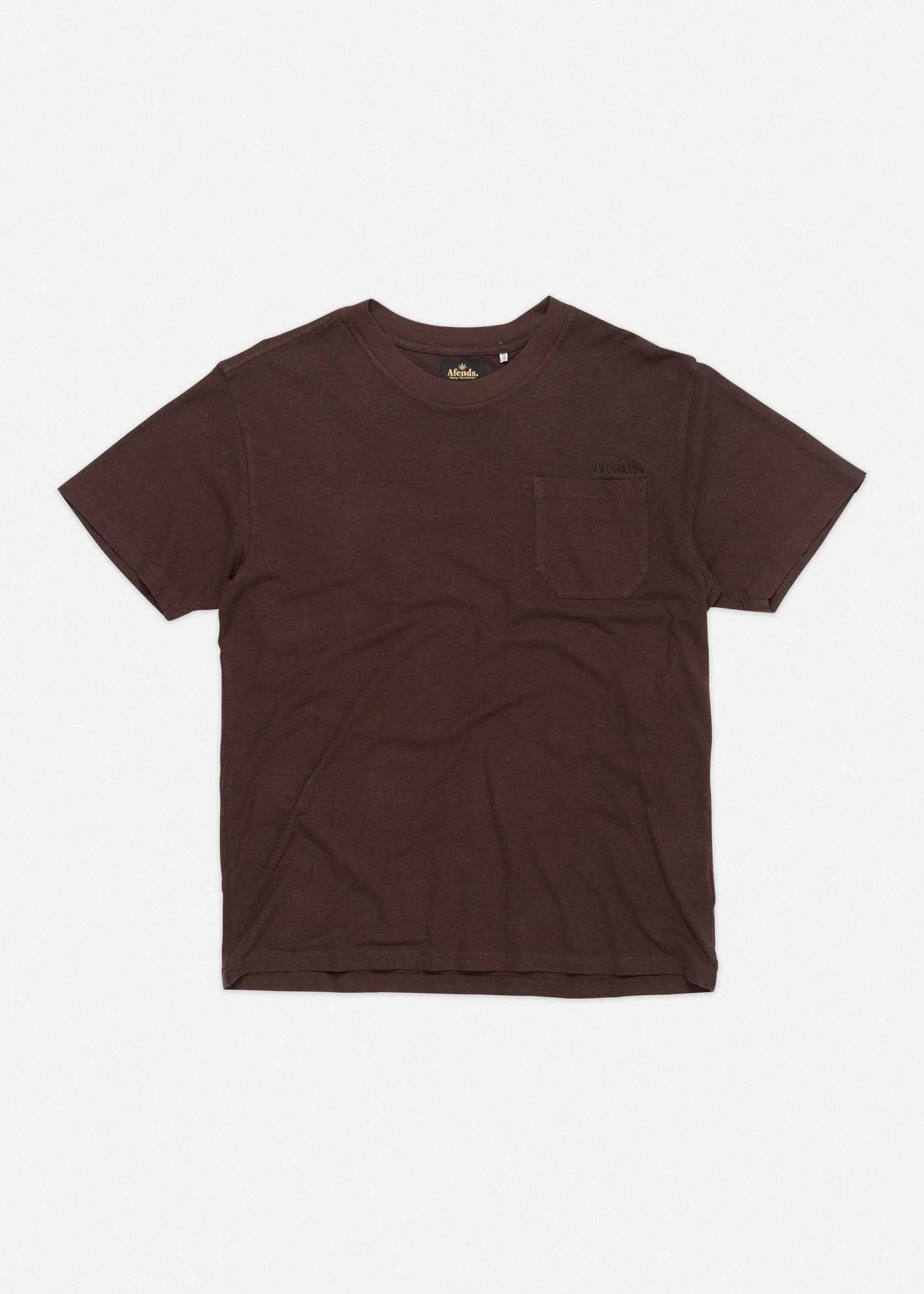 Afends Mens Heavy - Hemp Pocket Retro Fit Tee