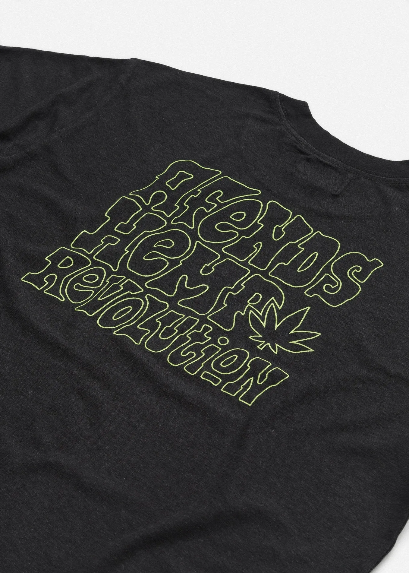 Afends Mens Revolution - Hemp Retro Fit Tee