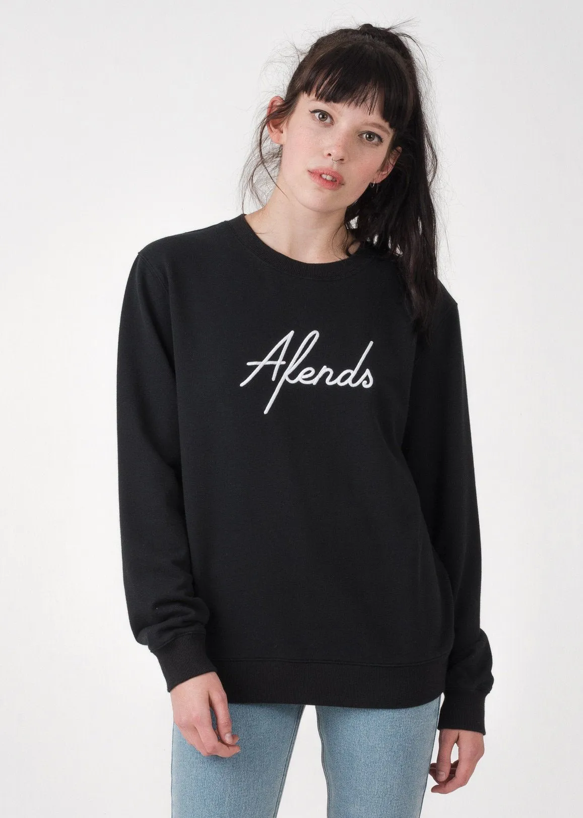 Afends Womens Halifax - Fleece Crew Neck