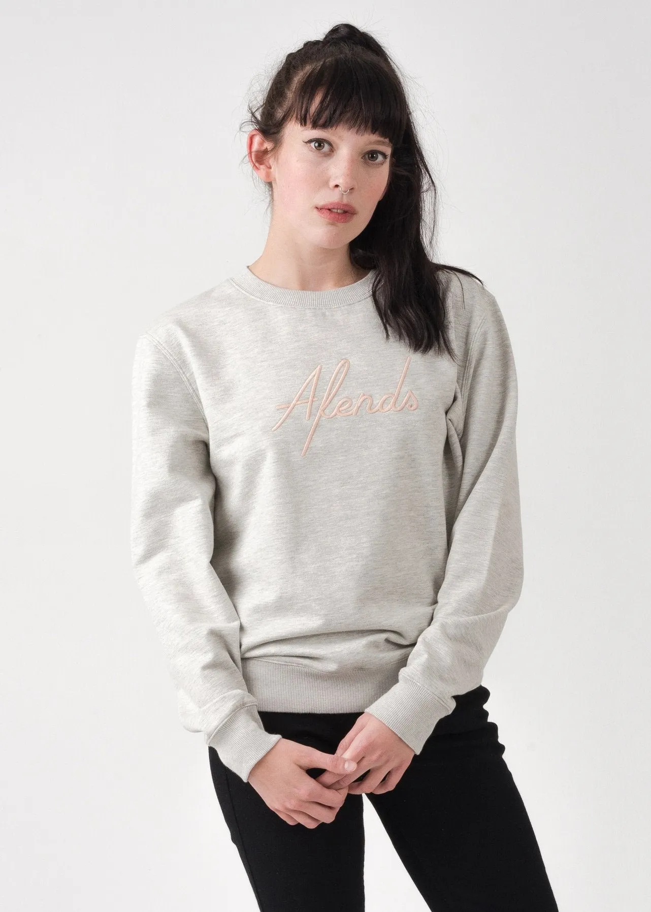 Afends Womens Halifax - Fleece Crew Neck