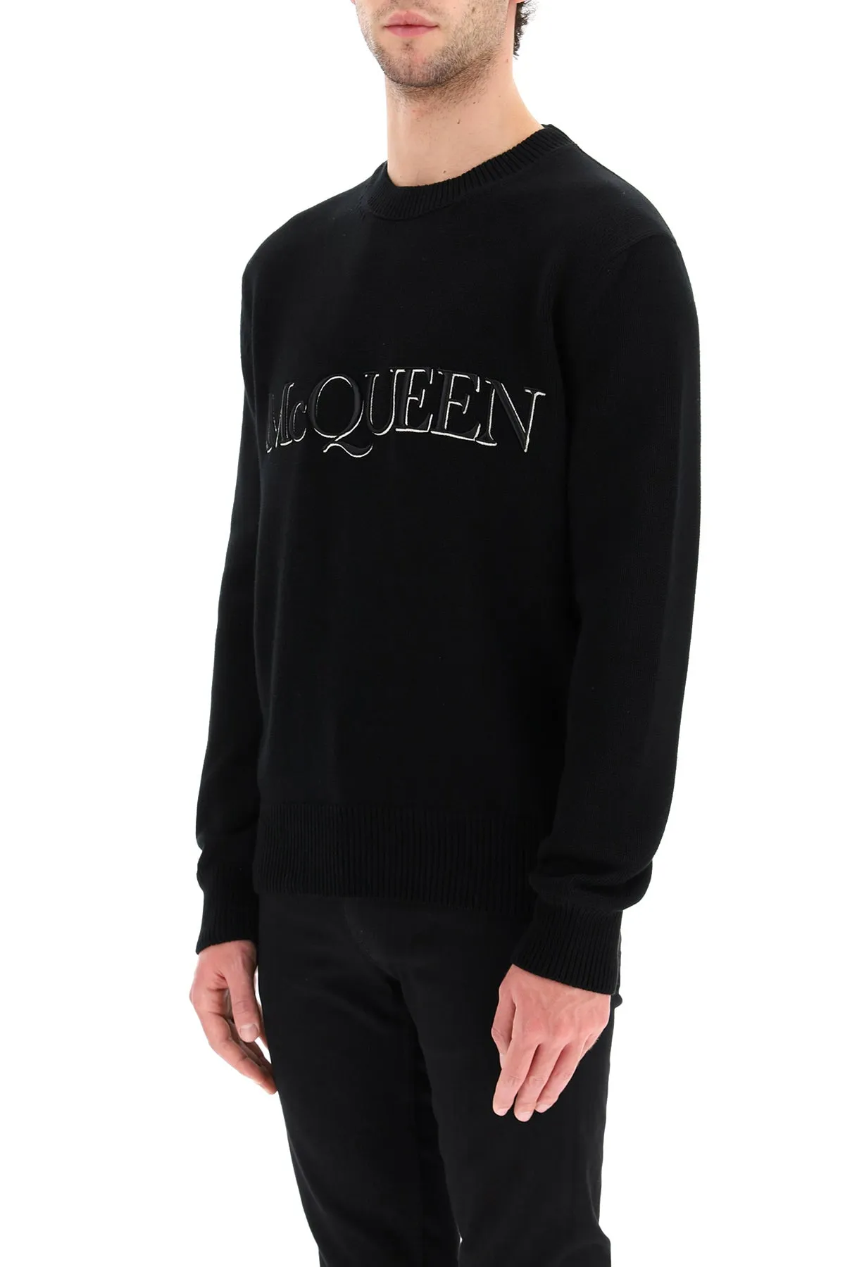 Alexander McQueen Knitted Crewneck Jumper