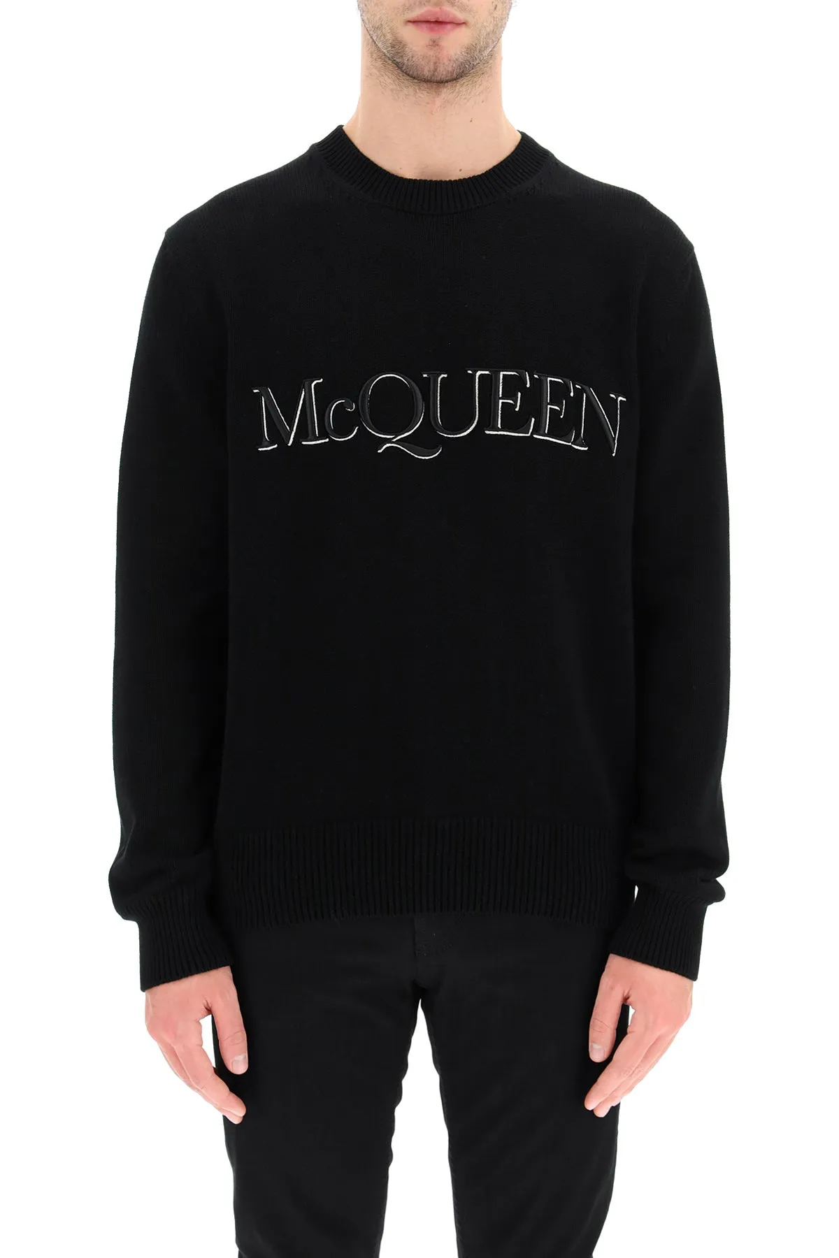 Alexander McQueen Knitted Crewneck Jumper