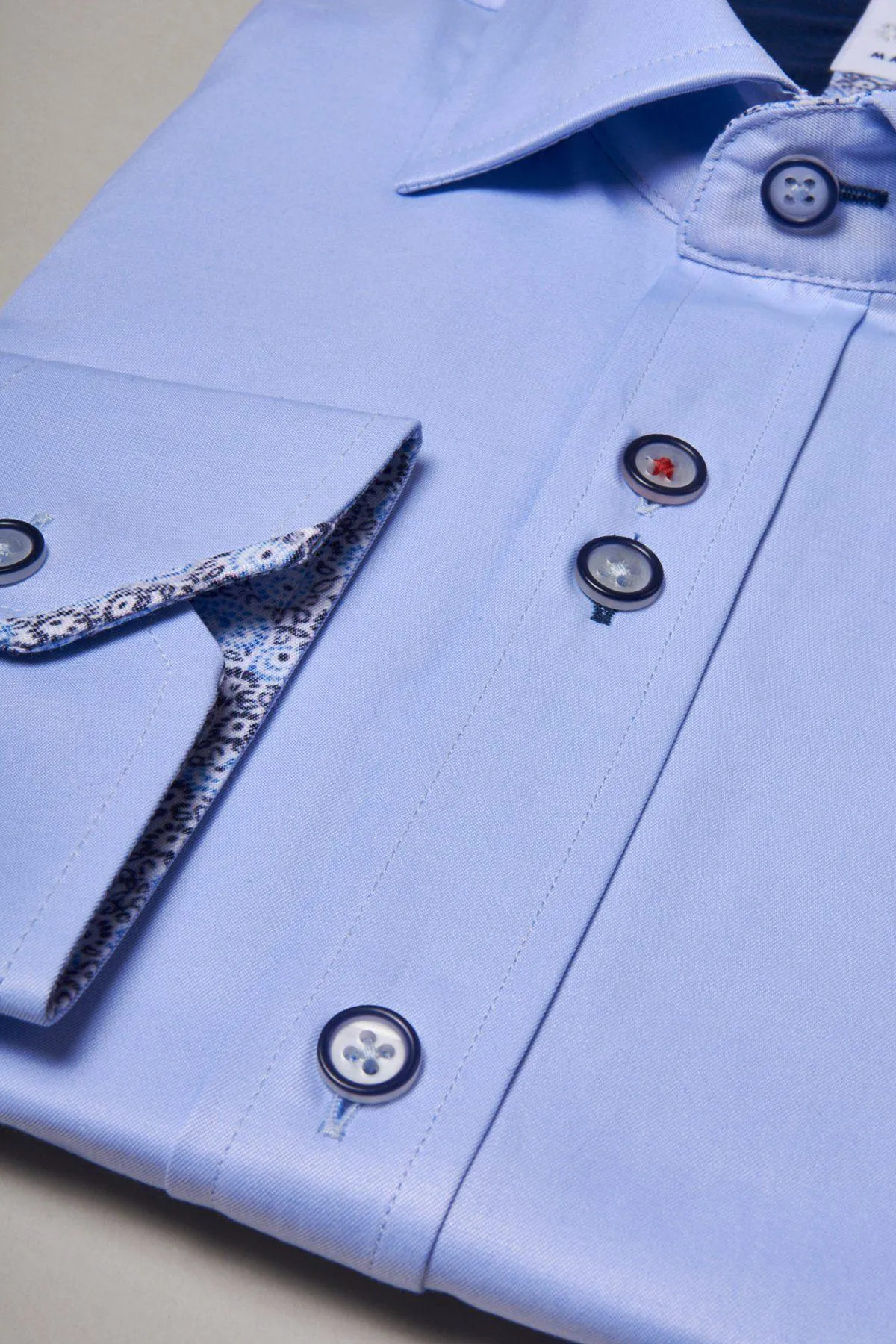 ALFIE - Sky Blue Long Sleeve Shirt