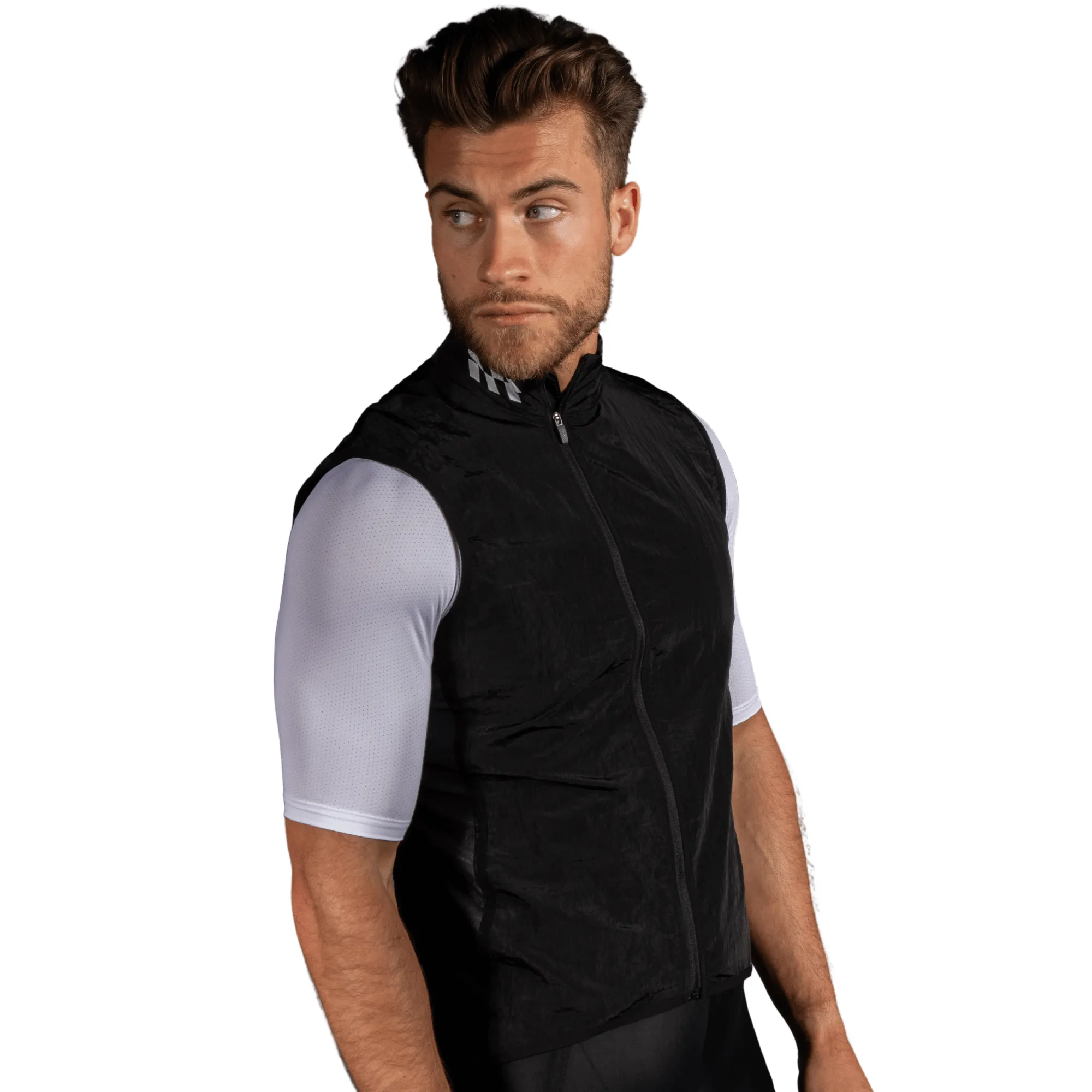 Alitios Men's Black Vertos Gilet