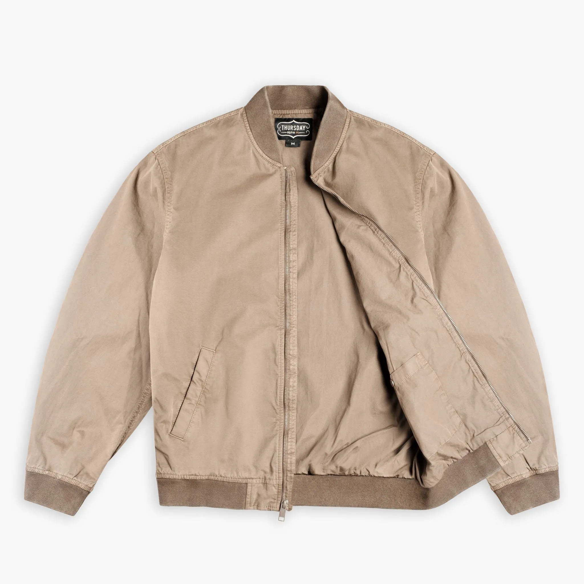 Alpha M Bomber | Taupe