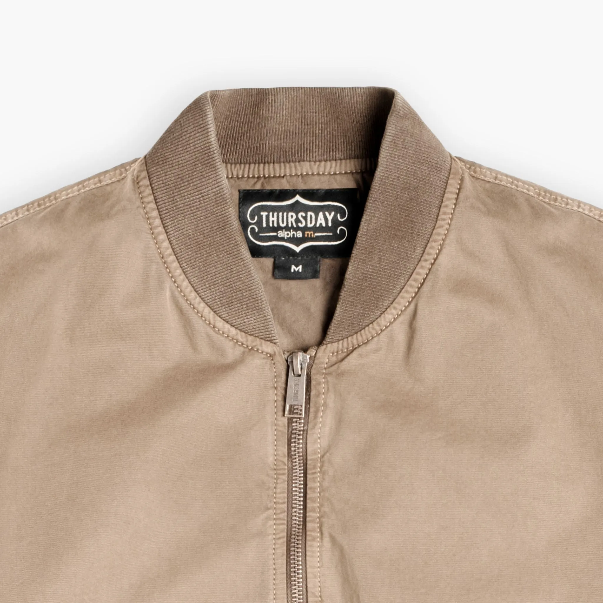 Alpha M Bomber | Taupe