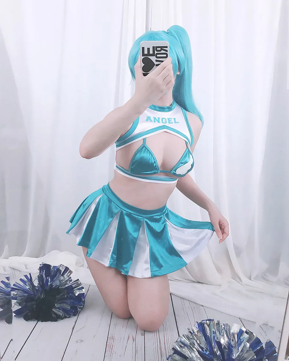 Angel 777 Cheerleader Swimsuit Uniform