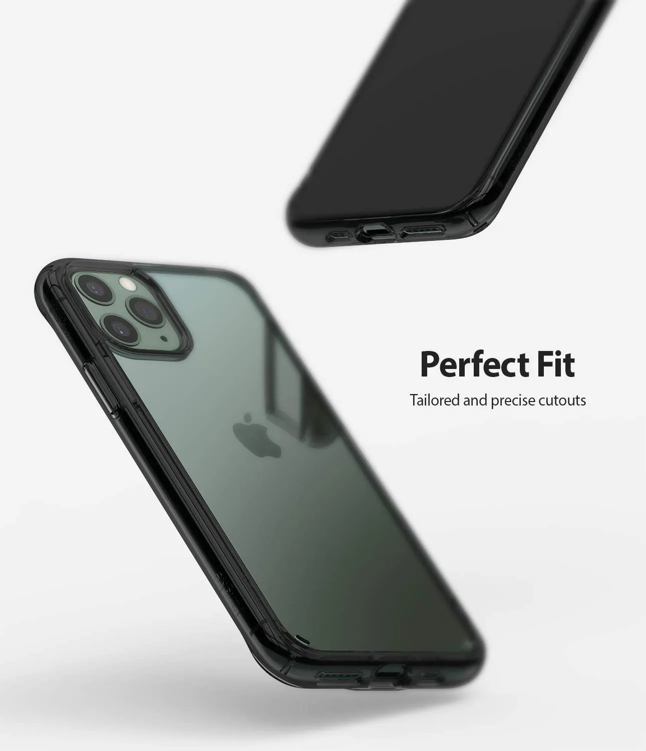 Apple iPhone 11 Pro Back Cover Case | Fusion - Smoke black