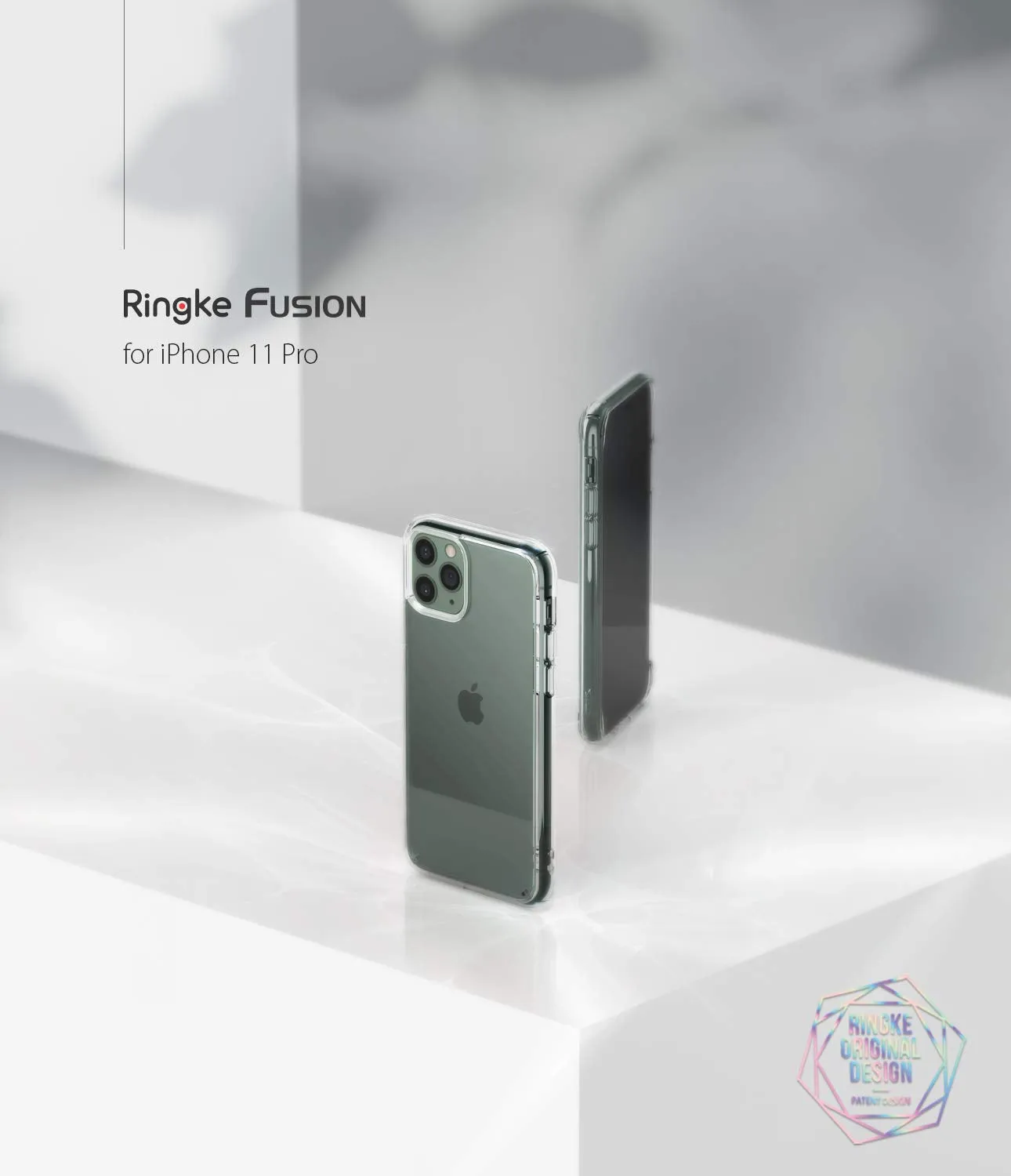 Apple iPhone 11 Pro Back Cover Case | Fusion - Smoke black