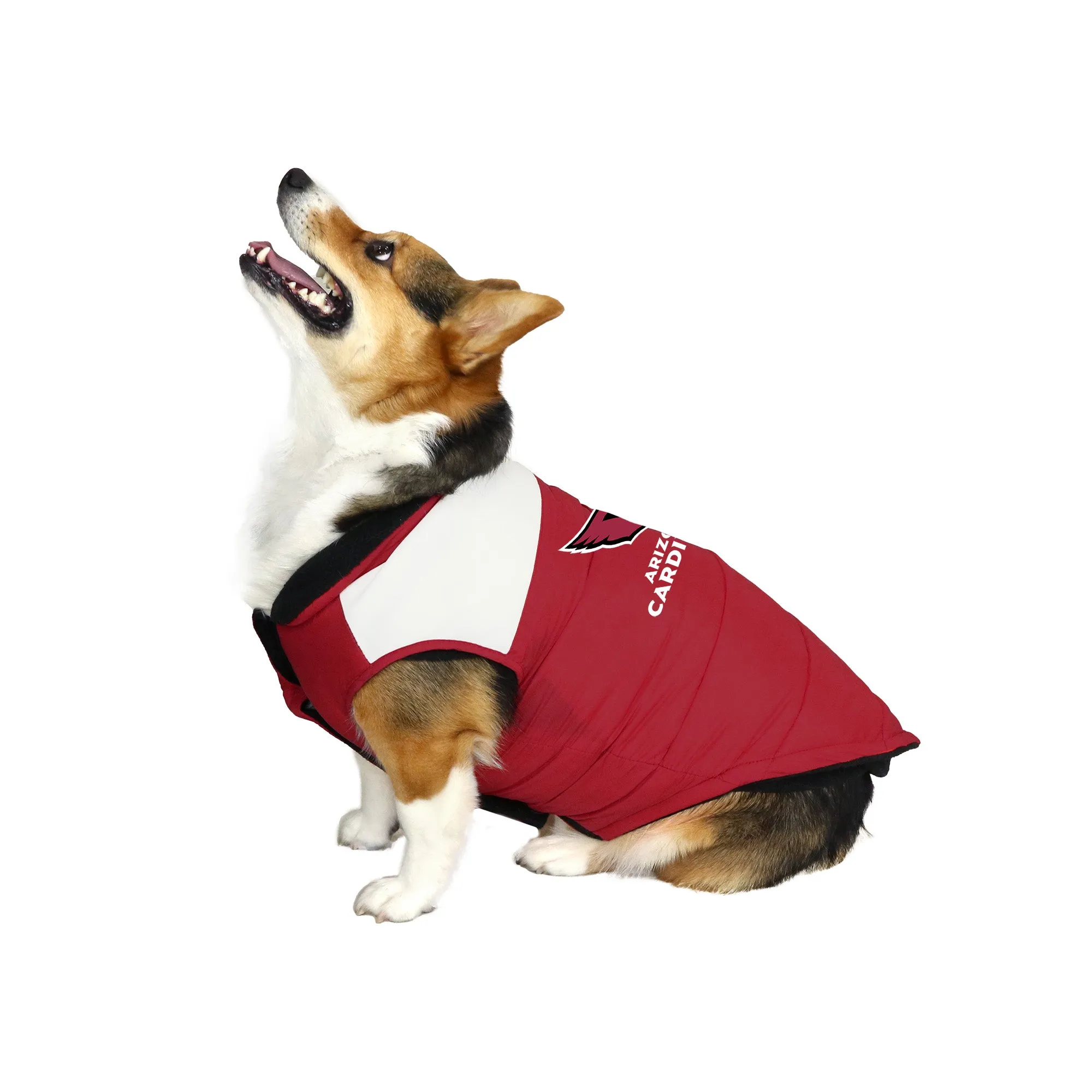 Arizona Cardinals Pet Parka Puff Vest