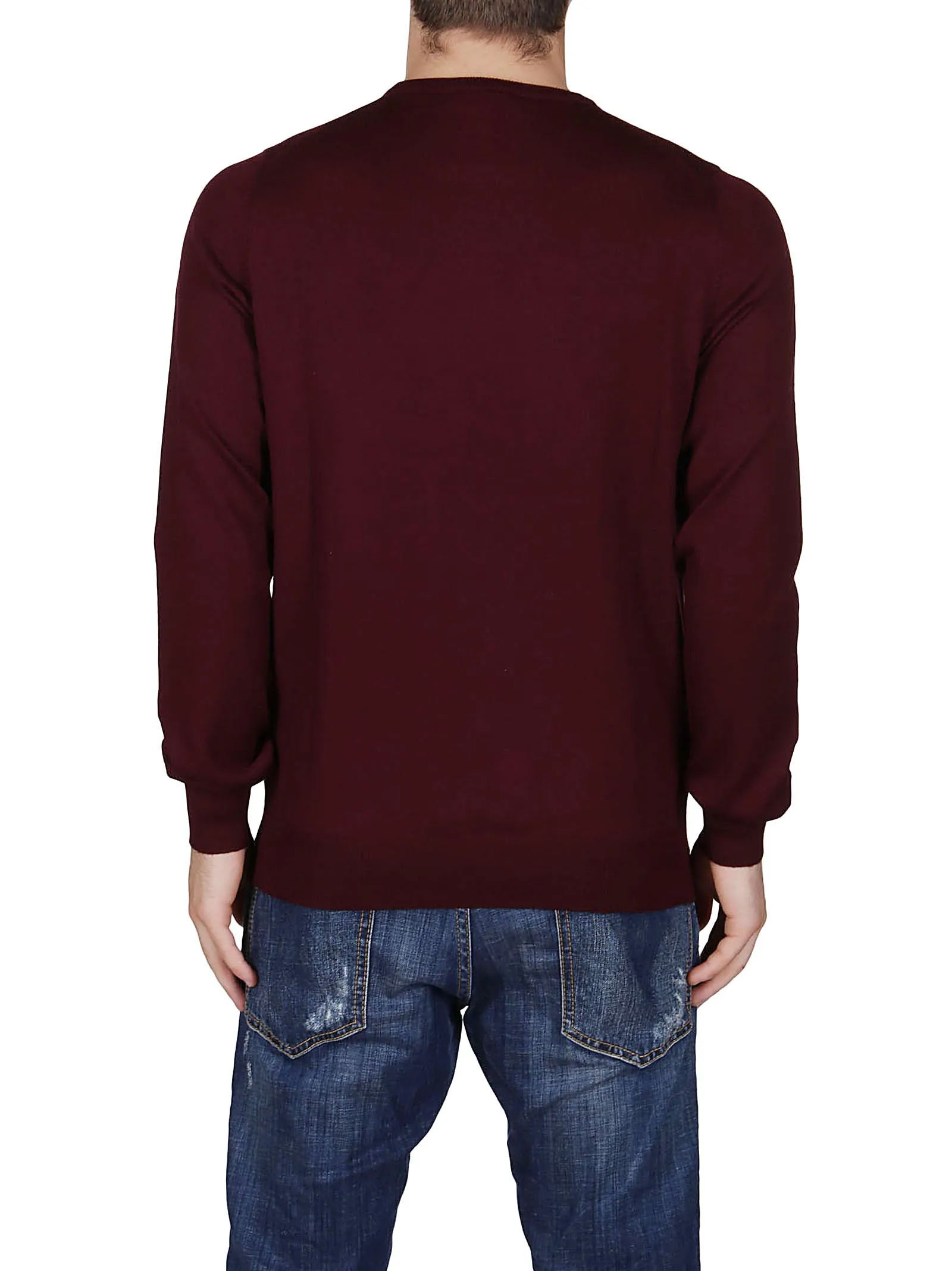 Barba Crewneck Fine-Knit Jumper