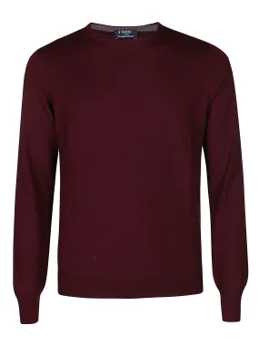 Barba Crewneck Fine-Knit Jumper