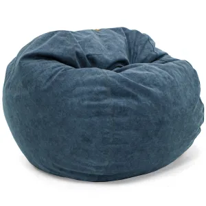 Bean Bag - King - Sueded Denim