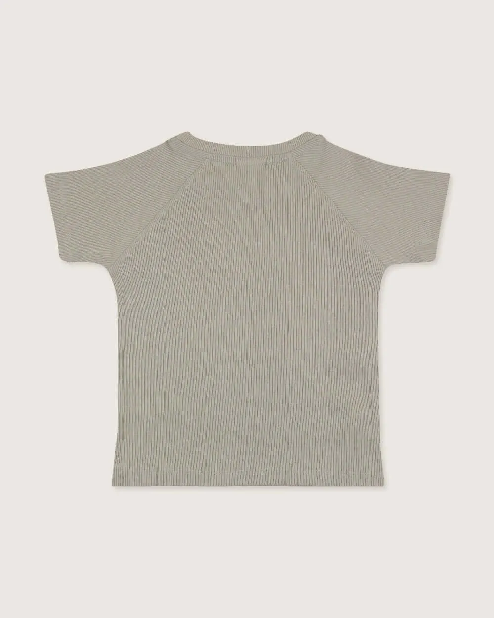 Bear Character Stone Rib T-Shirt