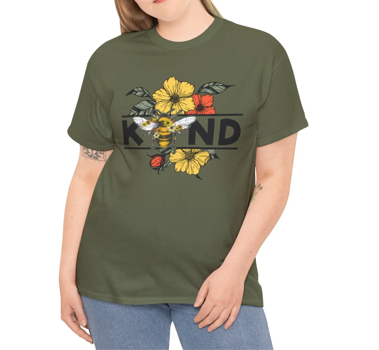 Bee Kind Cotton Tee