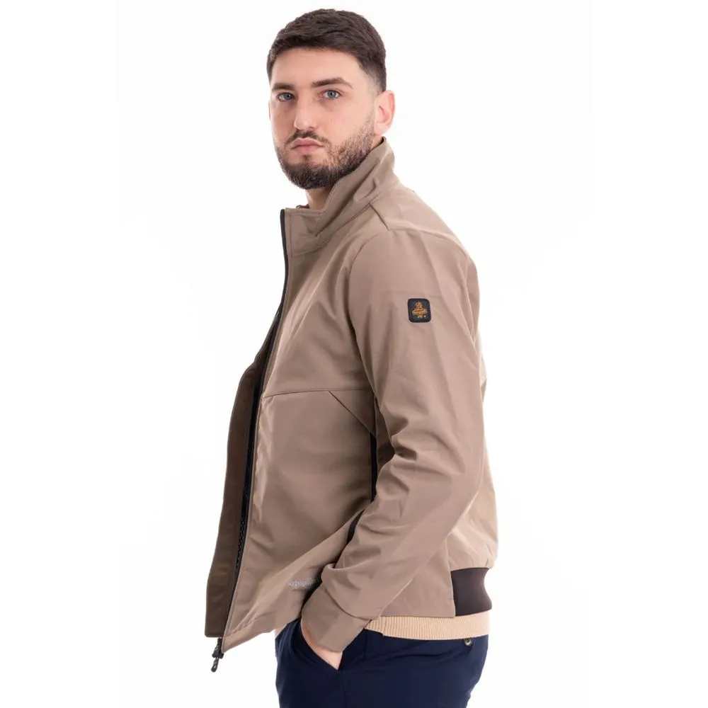 Beige Nylon Jacket