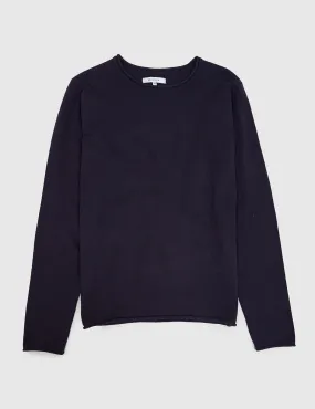 Bellfield Niles Fine Knit Jumper - Navy