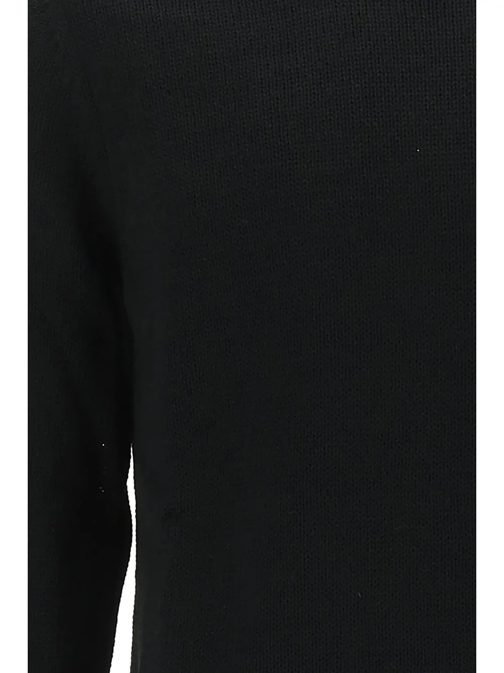 Black Comme des Garçons Crewneck Long-Sleeved Jumper