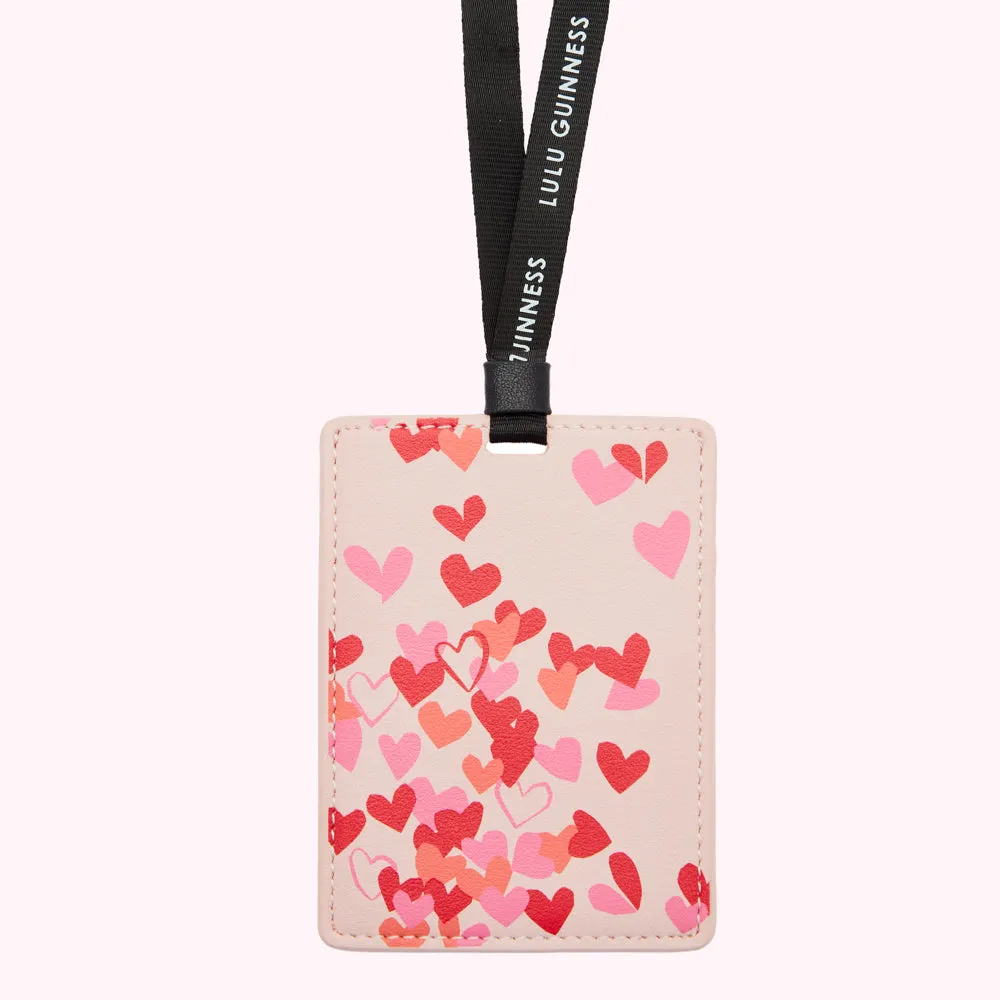 BLOSSOM CONFETTI HEARTS LANYARD