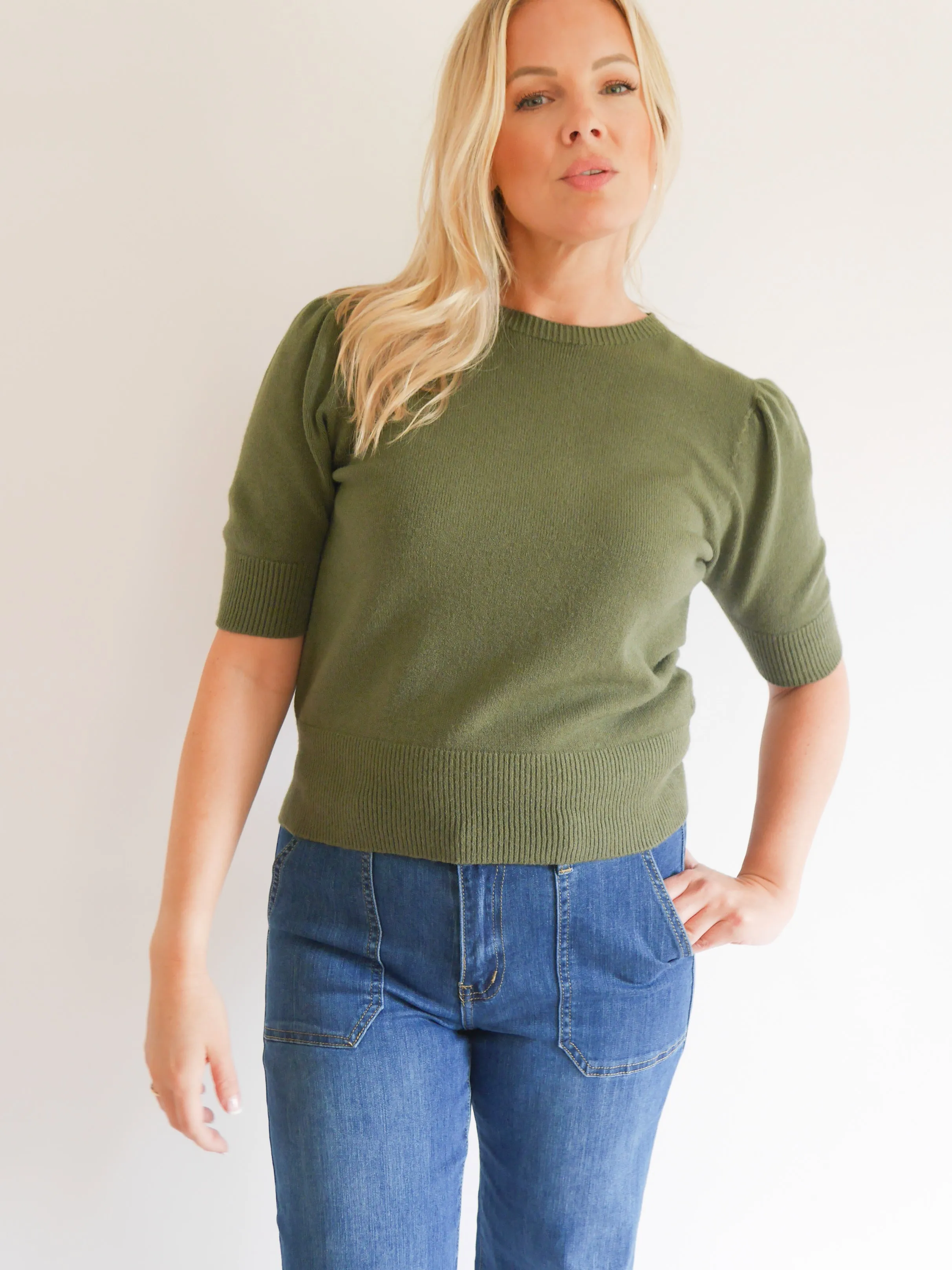 Bonnie Knit Khaki