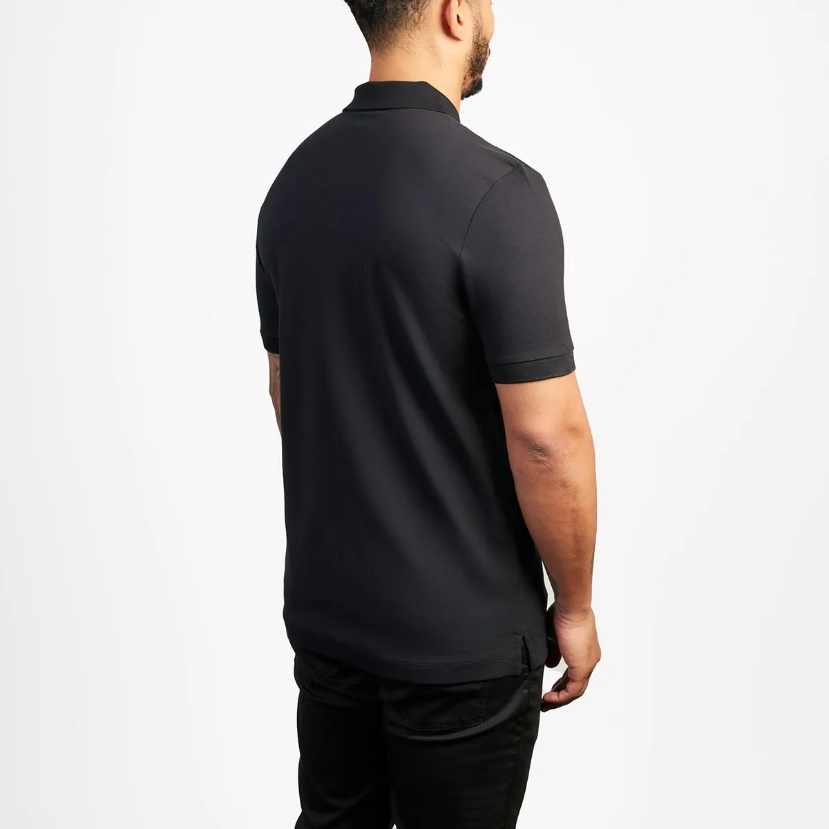 BOSS Parlay 128_P Polo Shirt in Black