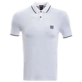 BOSS Passertip 1 Polo Shirt in White