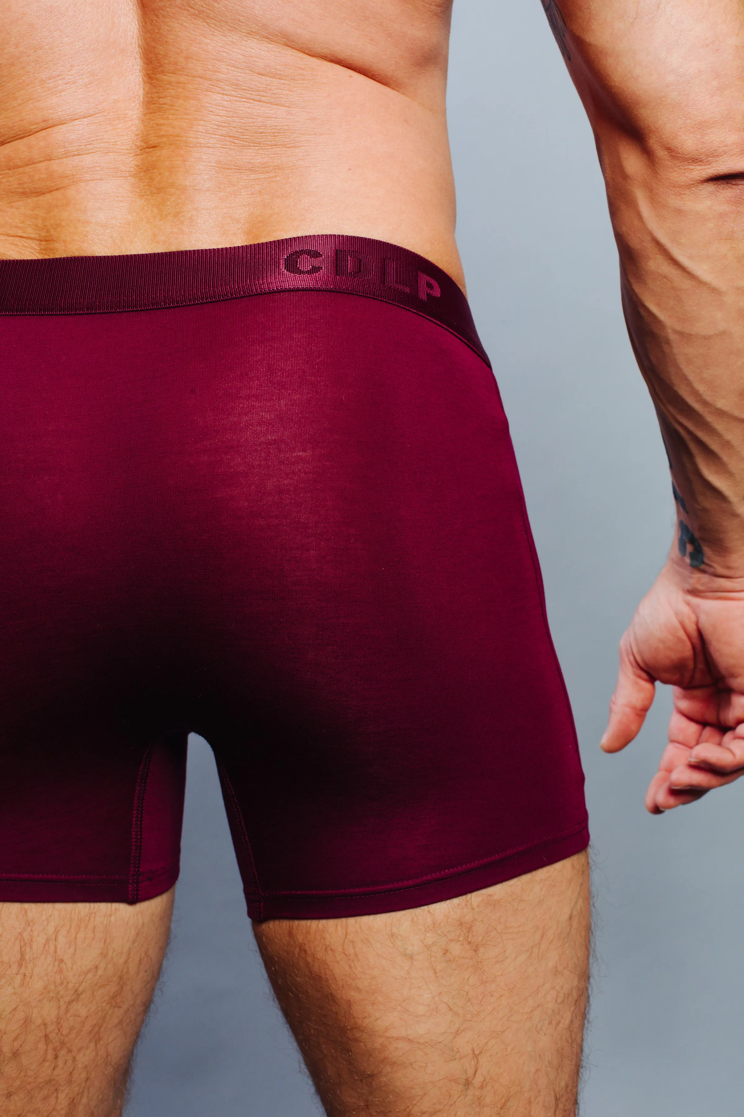 Boxer Brief in Burgundy by CDLP