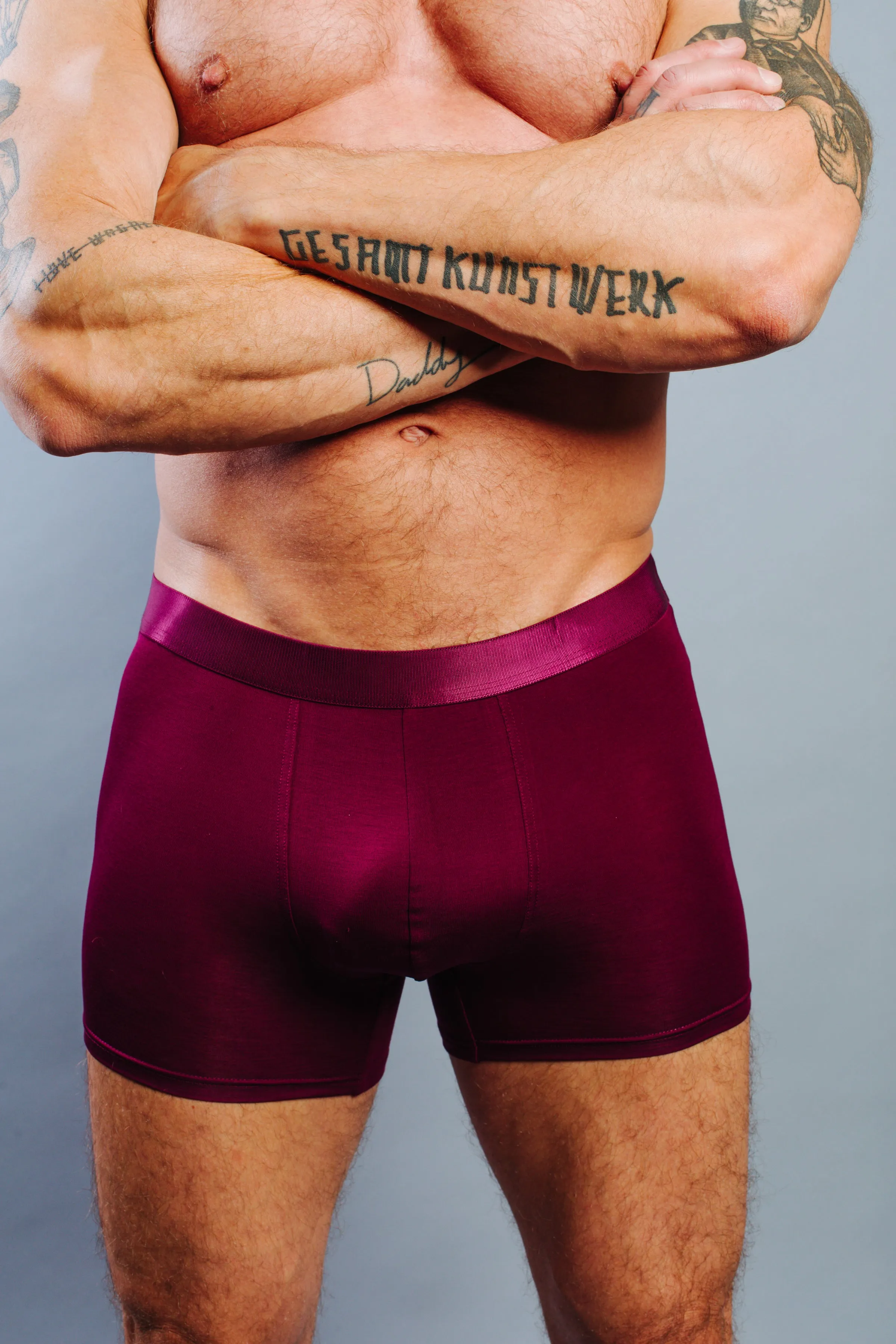 Boxer Brief in Burgundy by CDLP