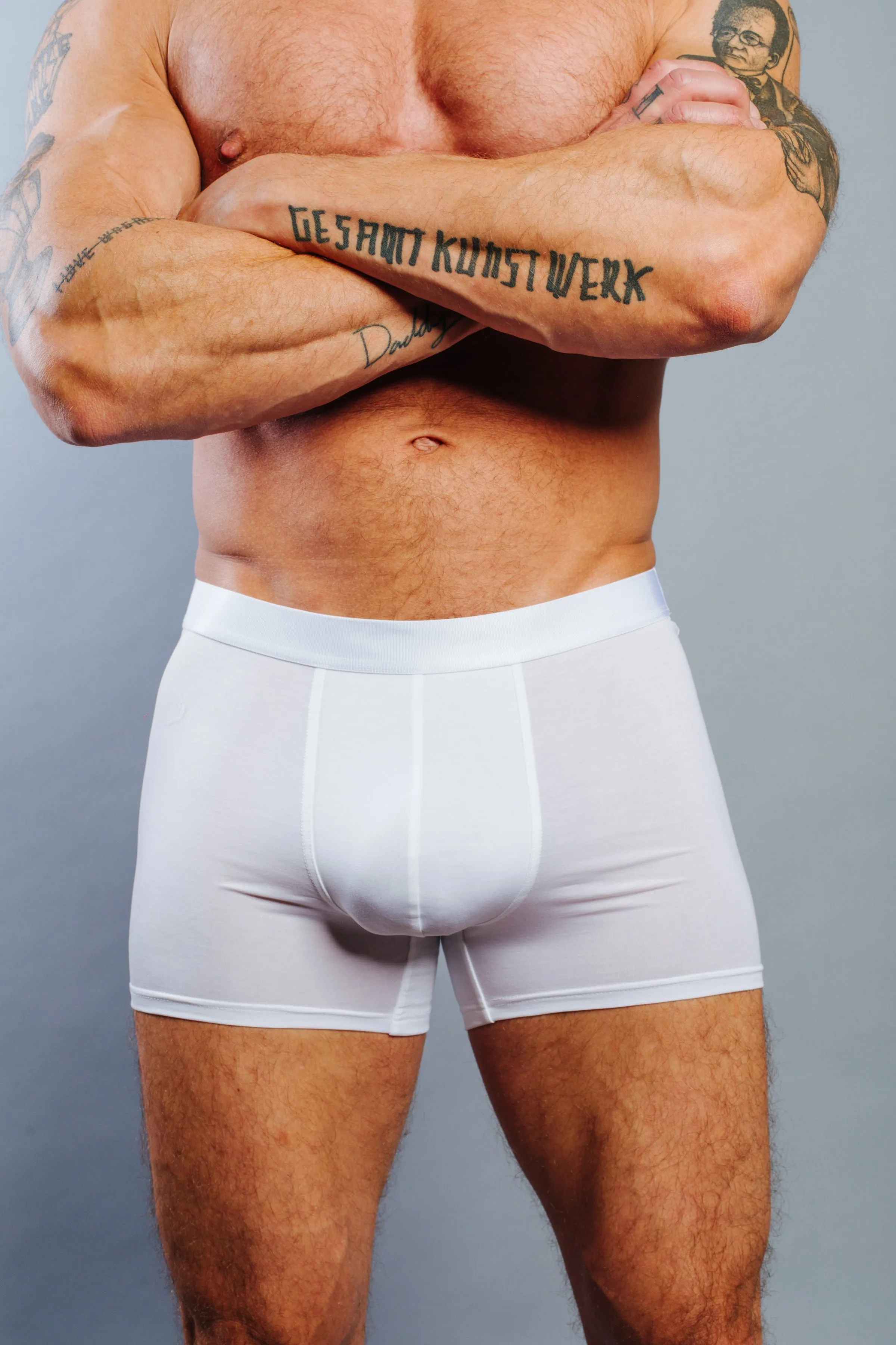 Boxer Brief in White by CDLP