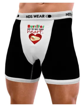 Burritos Are the Way To My Heart Mens Boxer Brief Underwear