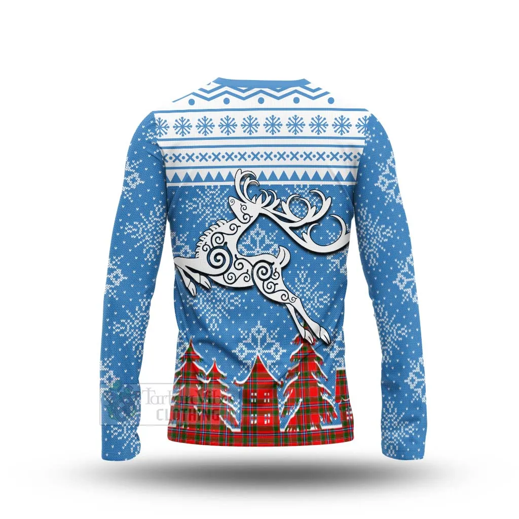 Butter Clan Christmas Long Sleeve T-Shirt Celtic Reindeer Style