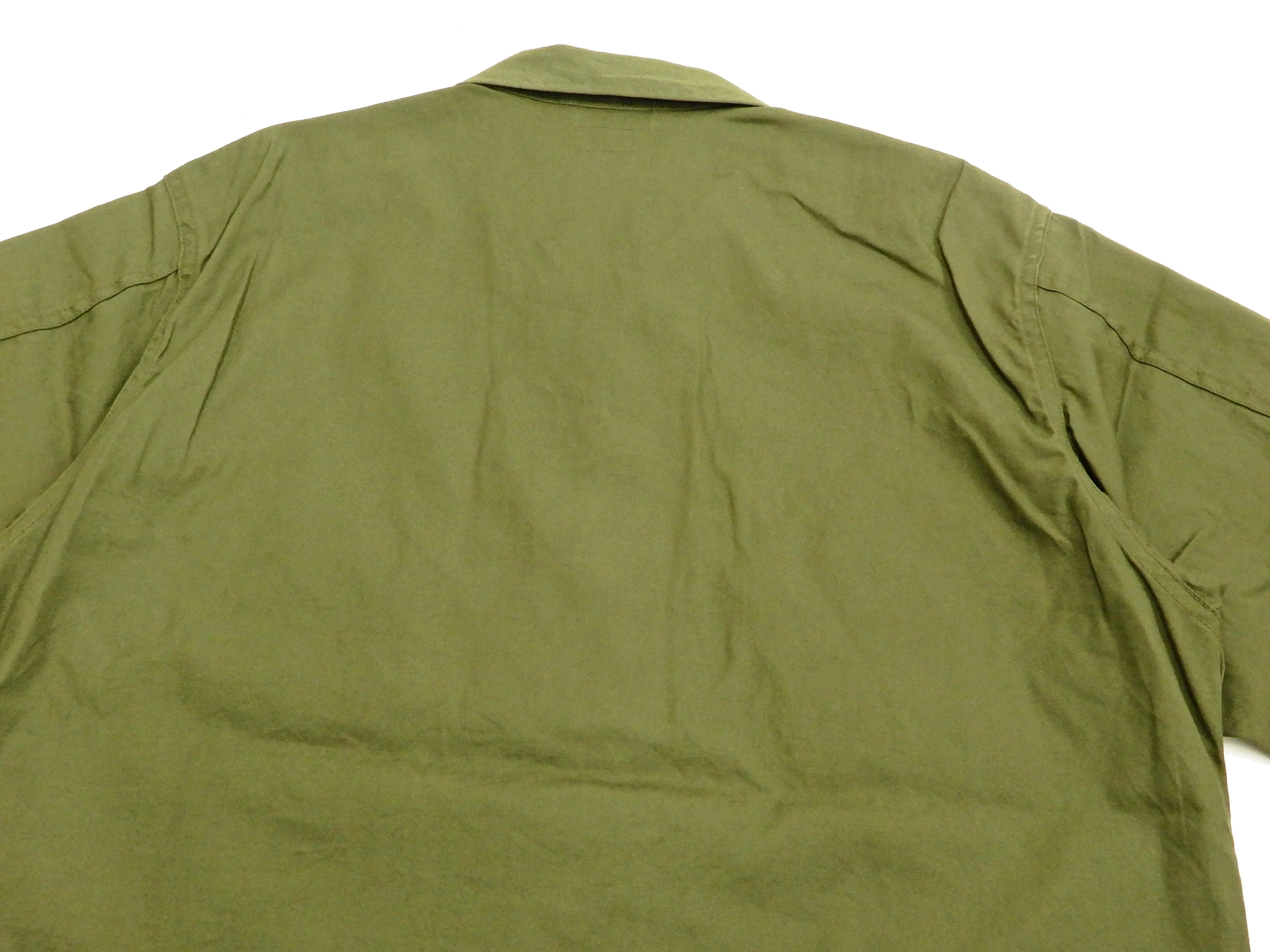 Buzz Rickson Tropical Jacket Men's US Vietnam War Jungle Fatigue Jacket BR12247 Olive