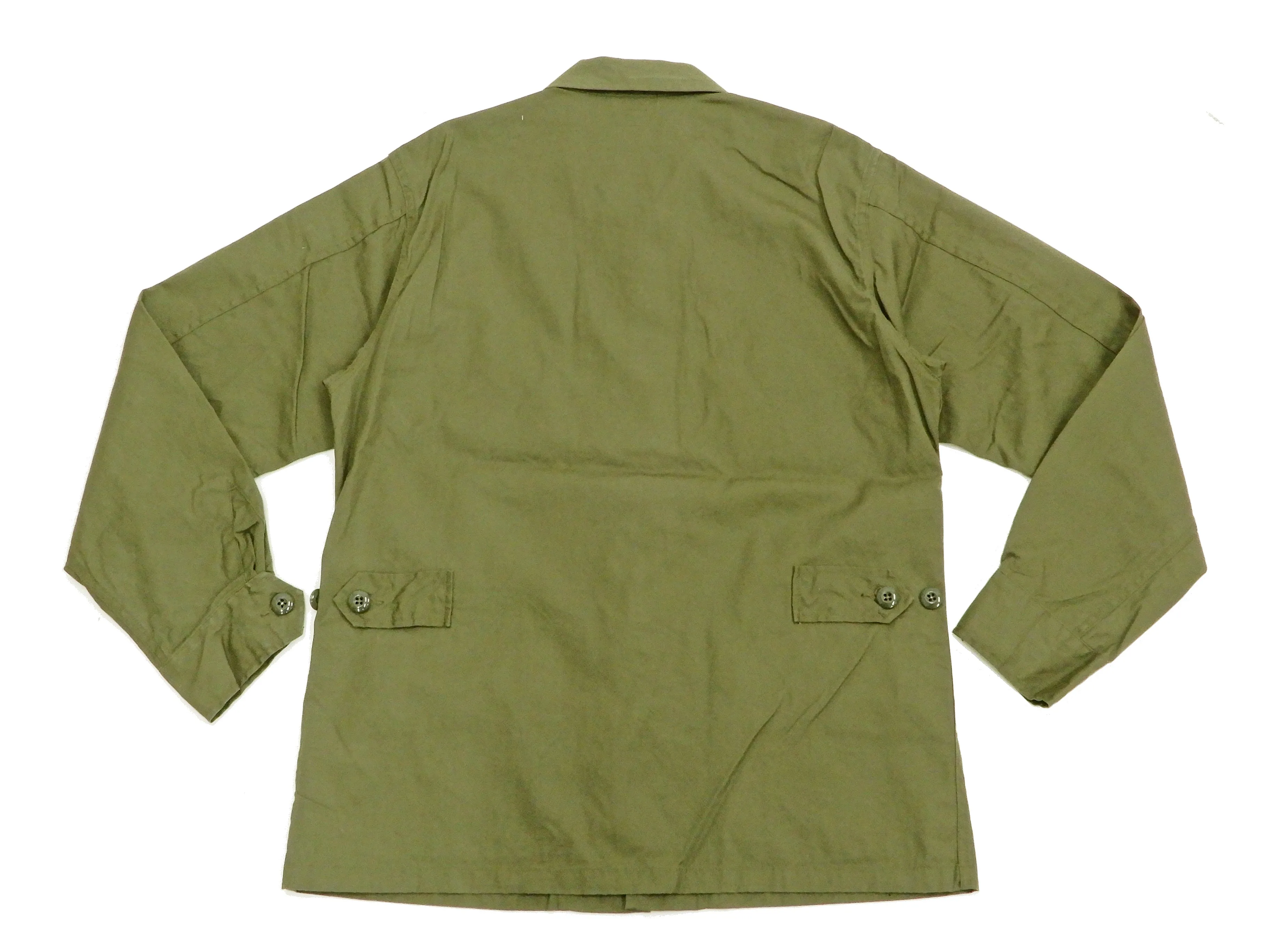 Buzz Rickson Tropical Jacket Men's US Vietnam War Jungle Fatigue Jacket BR12247 Olive