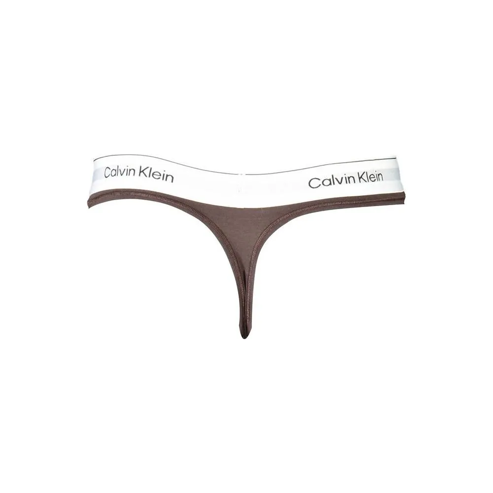 Calvin Klein Brown Cotton Underwear