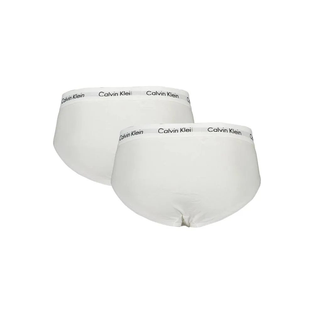 Calvin Klein White Cotton Underwear