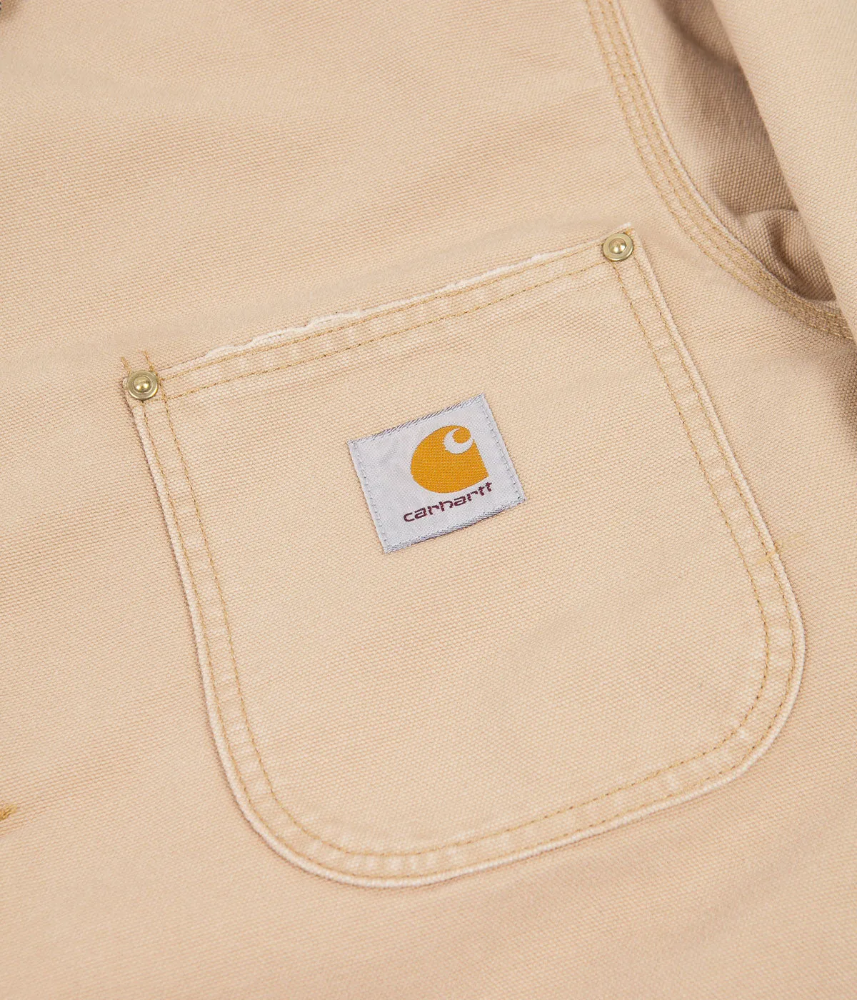 Carhartt OG Chore Coat - Dusty Hamilton Brown / Black