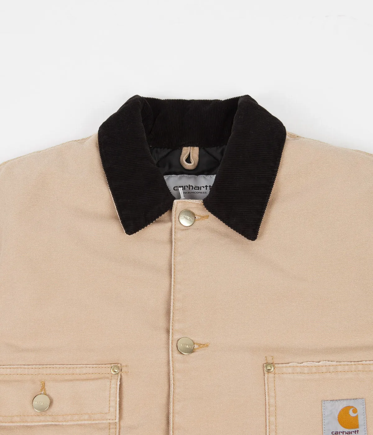 Carhartt OG Chore Coat - Dusty Hamilton Brown / Black