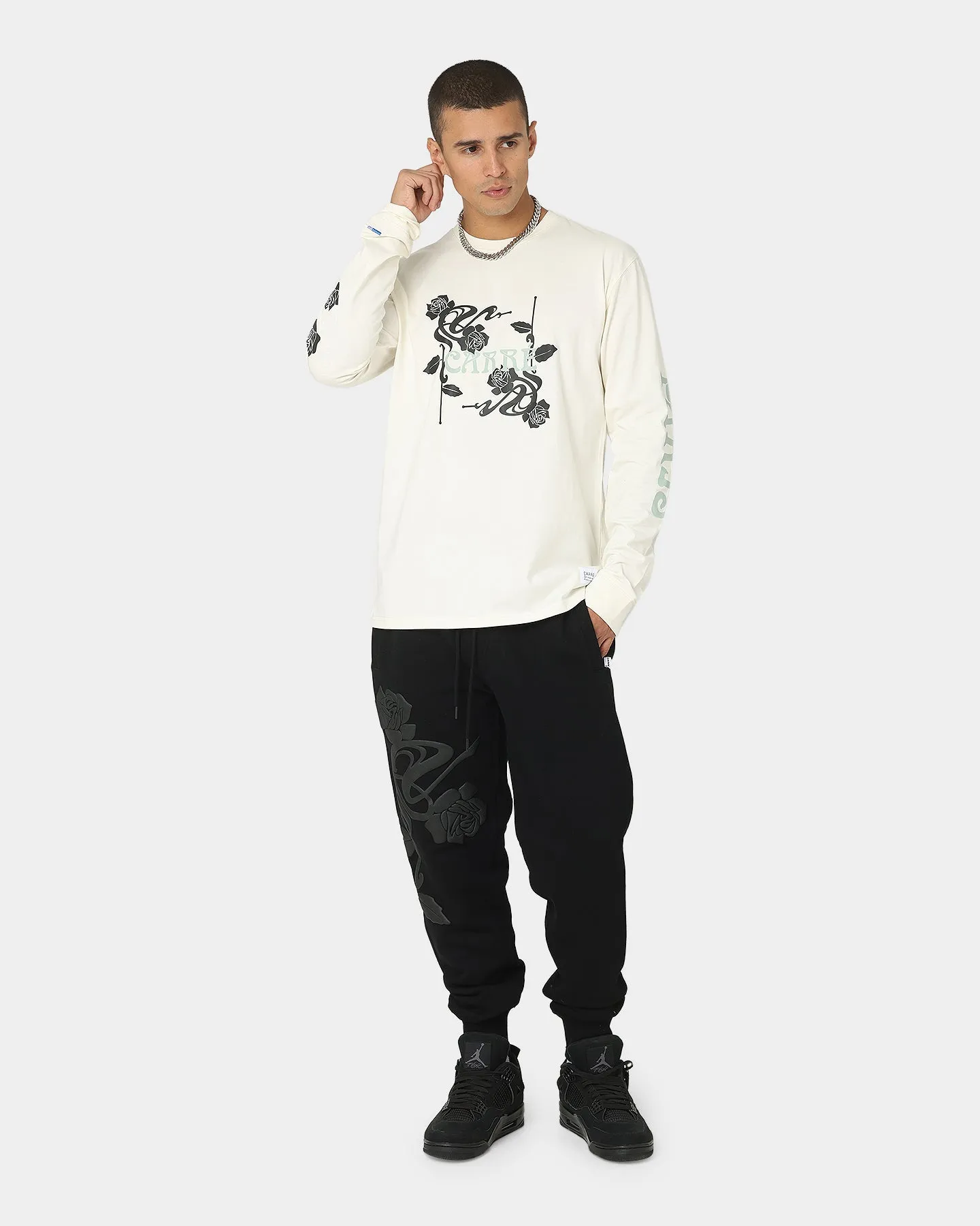 Carre Tourbillon CLS Long Sleeve T-Shirt Off White