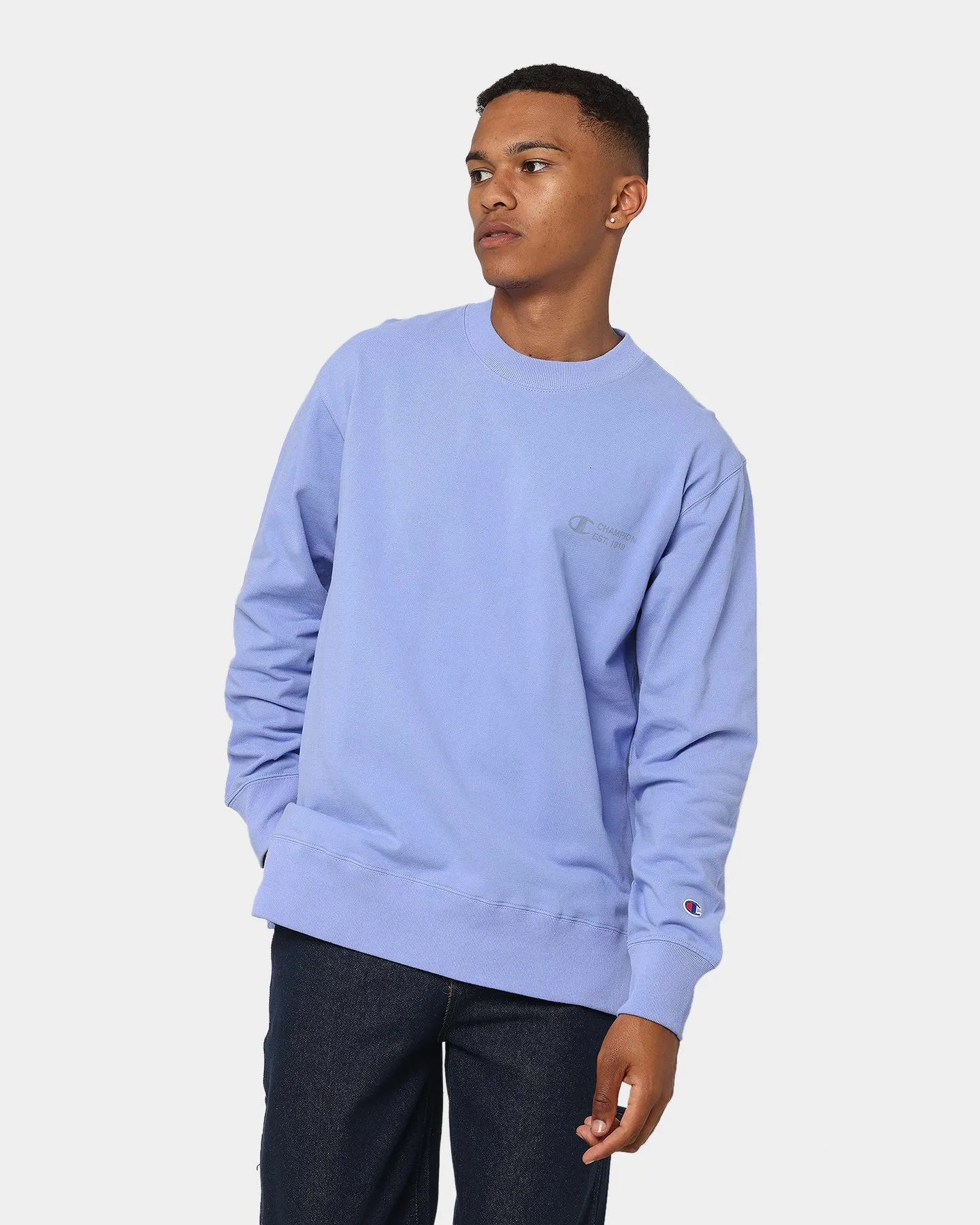 Champion RB Pique Crew Charming Blue