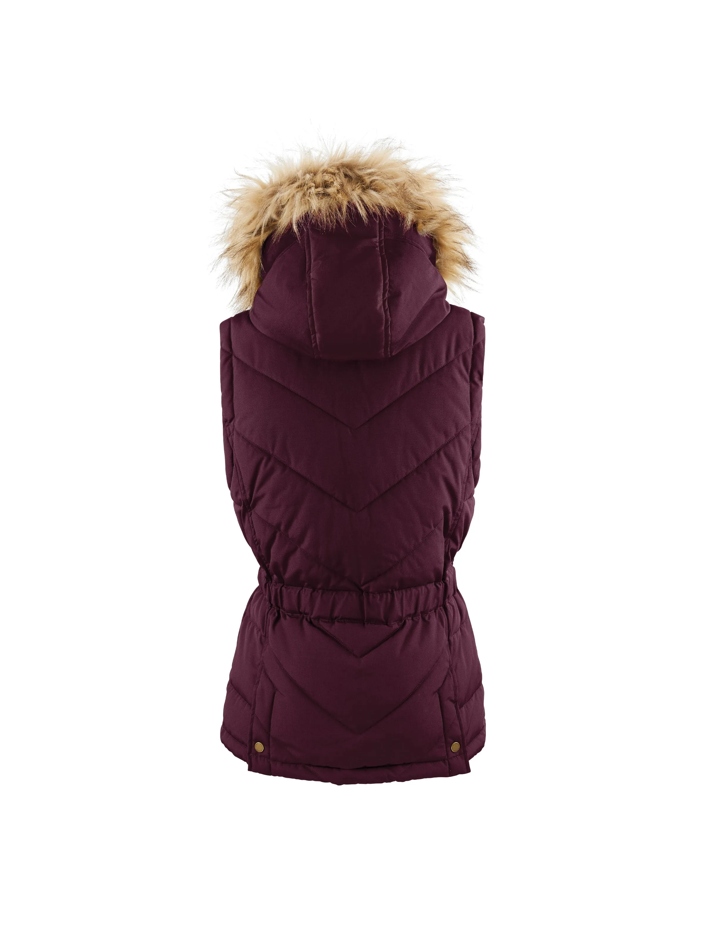 Charlotte Gilet - Plum